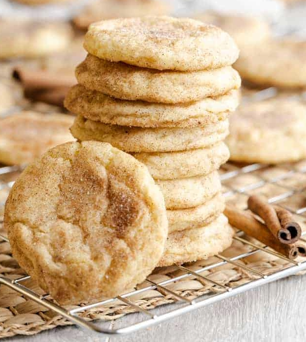 Fluffy Treats Homemade Snickerdoodle Cookies