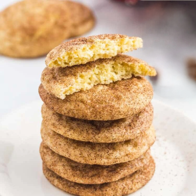 Fluffy Treats Homemade Snickerdoodle Cookies